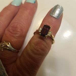 NOT FOR SALE. Avon gold colored ring